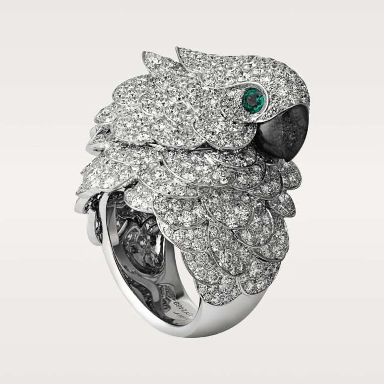 Cartier,High Jewelry Watches ,White Gold,Silver,Quartz,In-house Caliber,Sapphire,Crystal Glass,HPI00685