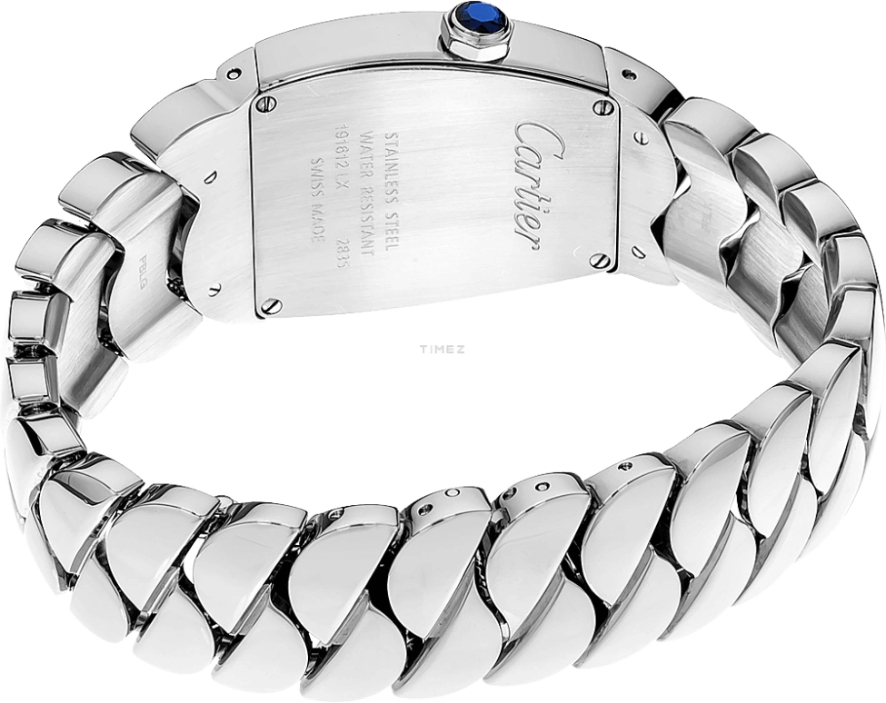 Cartier,La Dona de Cartier 33.76mm,33.76mm,Stainless Steel,Silver,Quartz,Sapphire,Crystal Glass,Other,W660022I