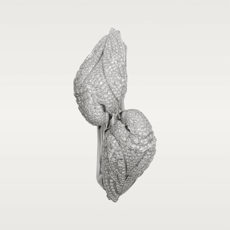 Cartier,High Jewelry Watches ,White Gold,Silver,Quartz,In-house Caliber,Sapphire,Crystal Glass,HPI00294