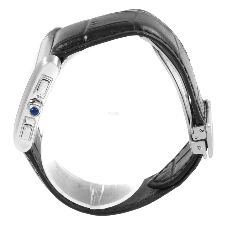 Cartier,Tank 30x28mm,30x28mm,Stainless Steel,Silver,Quartz,Chronograph,Day,W5101455