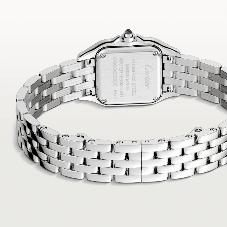 Cartier,Panthère de Cartier 22x30mm,22x30mm,Stainless Steel,Blue,Gradient,Ocean Blue,Quartz,Sapphire,Crystal Glass,Square,W4PN0013