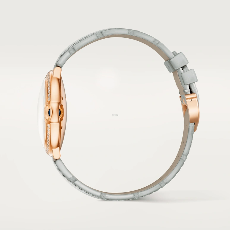 Cartier,Ballon Bleu de Cartier 36mm,36mm,Rose Gold,White,Automatic,Day / Night Indication,Sapphire,Crystal Glass,WJBB0086