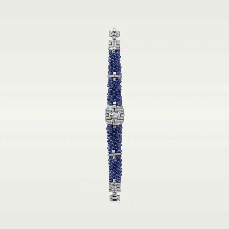 Cartier,High Jewelry Watches ,White Gold,Transparent,Quartz,In-house Caliber,Sapphire,Crystal Glass,HPI00663