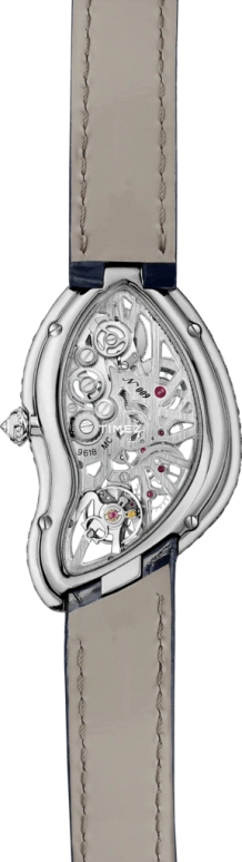 Cartier,Crash de Cartier 28.15x45.32mm,28.15x45.32mm,Platinum,Silver,Handwound,72hours,In-house Caliber,HPI00935