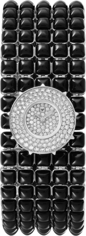 Cartier,Other 21.14x20.82mm,21.14x20.82mm,White Gold,Silver,Quartz,Sapphire,Brilliant Cut,HPI01459