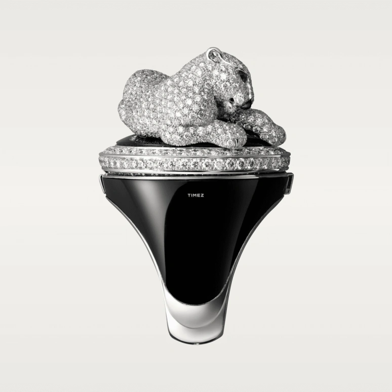 Cartier,High Jewelry Watches ,White Gold,Silver,Quartz,In-house Caliber,Sapphire,Crystal Glass,HPI00693