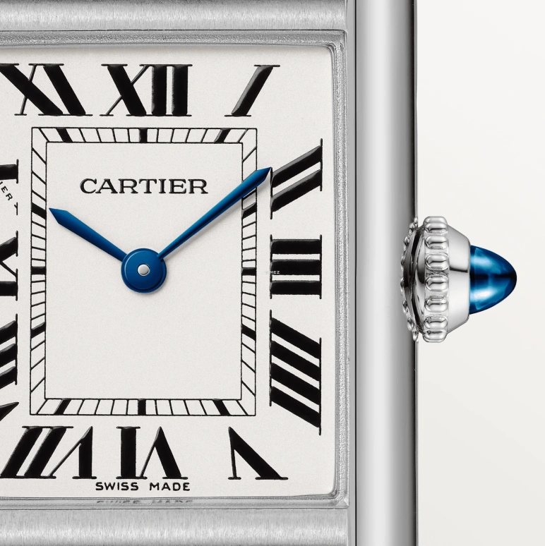 Cartier,Tank 29.50x22mm,29.50x22mm,Stainless Steel,White,Quartz,Sapphire,Crystal Glass,Rectangular,WSTA0107