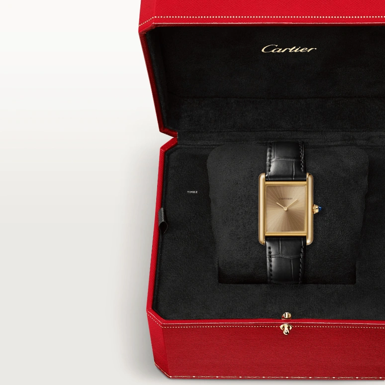 Cartier,Tank 33.70x25.50mm,33.70x25.50mm,Yellow Gold,Gold,Handwound,38hours,In-house Caliber,WGTA0211