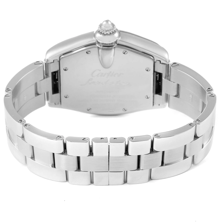 Cartier,Drive de Cartier 38x43mm,38x43mm,Stainless Steel,Silver,Automatic,Day,Crystal Glass,Sapphire,W62000V3