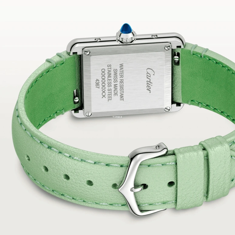 Cartier,Tank 29.50x22mm,29.50x22mm,Stainless Steel,Silver,Quartz,Sapphire,Crystal Glass,Square,WSTA0061
