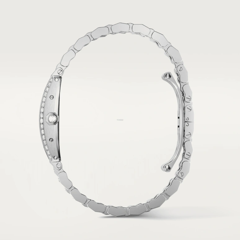 Cartier,Tank 35.40x19.40mm,35.40x19.40mm,White Gold,Silver,Quartz,Sapphire,Crystal Glass,Square,WJTA0068