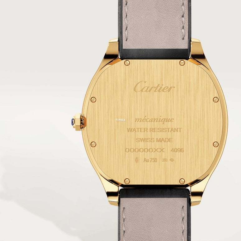 Cartier,Drive de Cartier 44.76x39.14mm,44.76x39.14mm,Yellow Gold,Silver,Handwound,36hours,In-house Caliber,WGNM0011