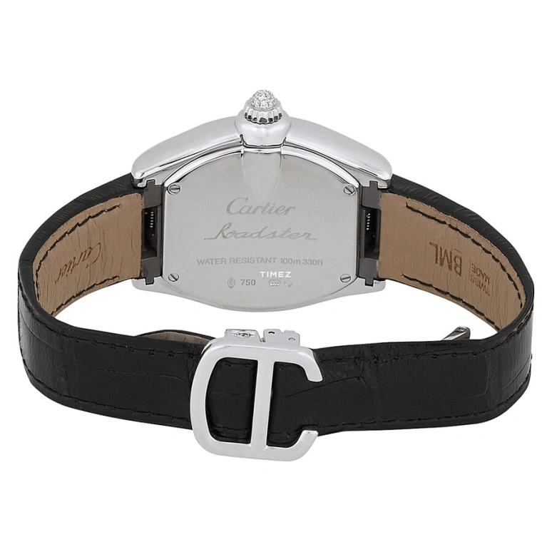 Cartier,Drive de Cartier 37x32.80mm,37x32.80mm,White Gold,Silver White,Quartz,Day,In-house Caliber,WE500260