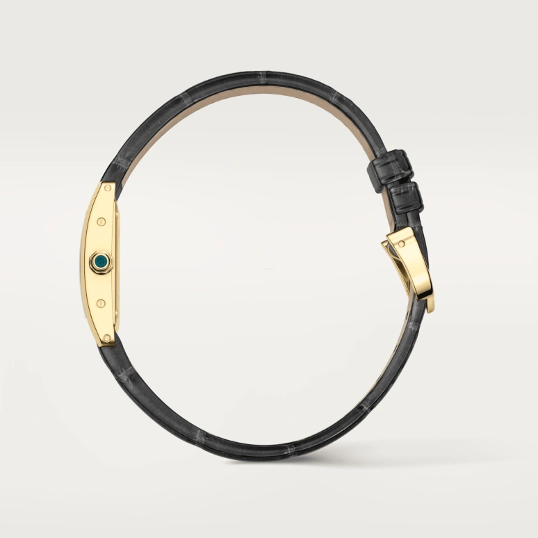 Cartier,Tank 27x15.20mm,27x15.20mm,Yellow Gold,Silver,Quartz,Sapphire,Crystal Glass,Square,WGTA0038