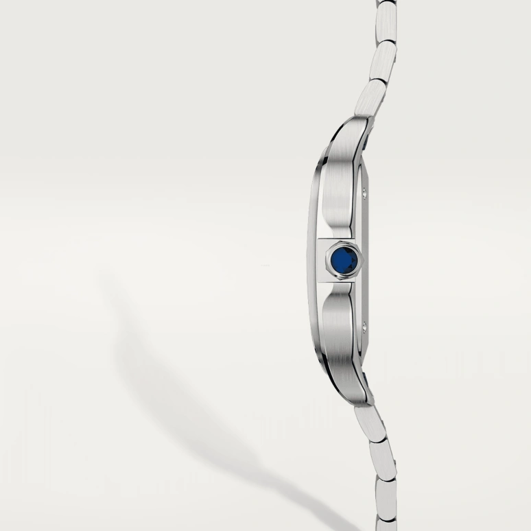 Cartier,Santos de Cartier 35.10mm,35.10mm,Stainless Steel,Silver,Automatic,42hours,In-house Caliber,WSSA0029