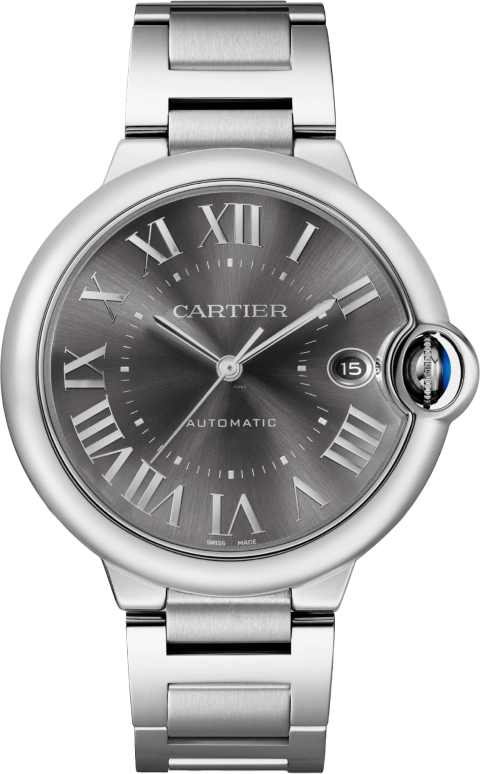 Cartier,Ballon Bleu de Cartier 40mm,40mm,Stainless Steel,Grey,Automatic,Day,42hours,WSBB0060