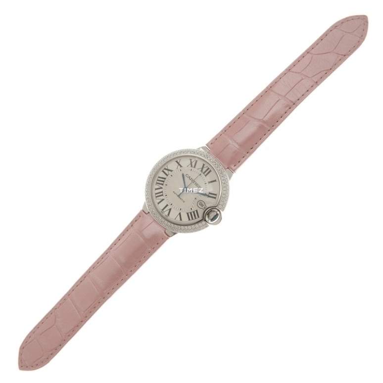 Cartier,Ballon Bleu de Cartier 42.10mm,42.10mm,White Gold,Silver White,Automatic,Day,42hours,WE900951