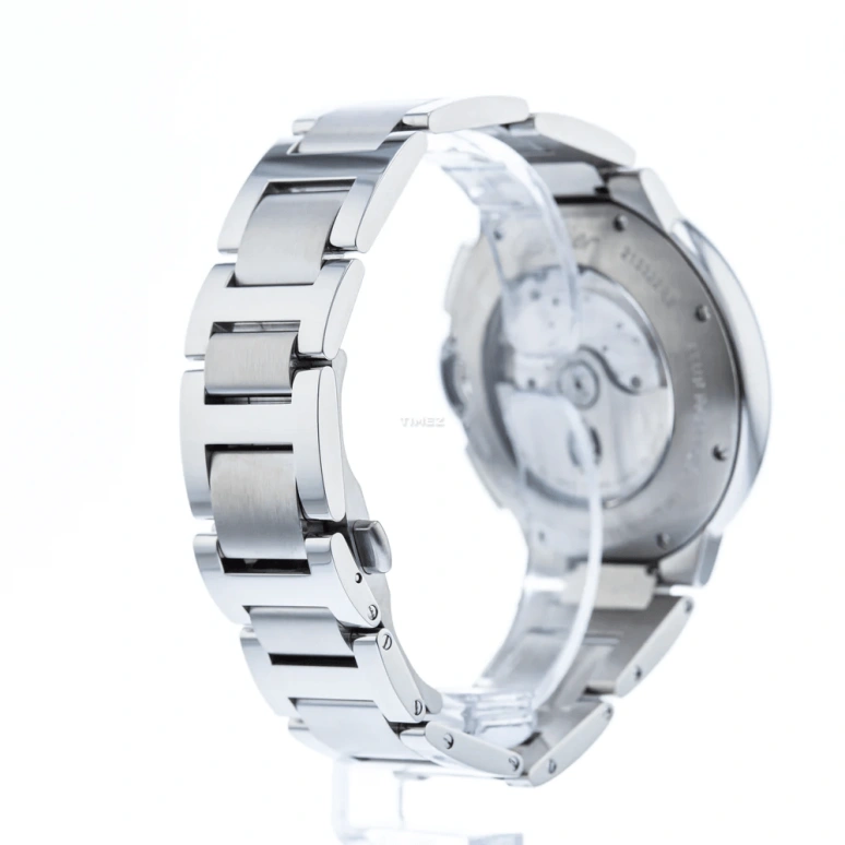 Cartier,Ballon Bleu de Cartier 44mm,44mm,Stainless Steel,Black,Automatic,Chronograph,Day,W6920025