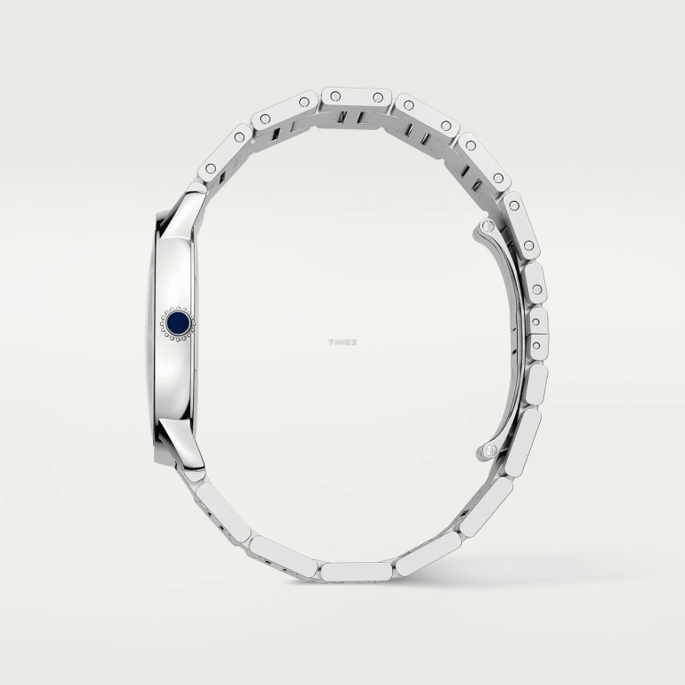 Cartier,Ronde de Cartier 42mm,42mm,Stainless Steel,Blue,Automatic,Day,42hours,WSRN0023