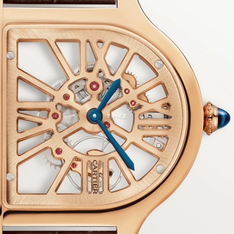 Cartier,Cloche de Cartier 37.15x28.75mm,37.15x28.75mm,Rose Gold,Handwound,38hours,In-house Caliber,WHCC0002