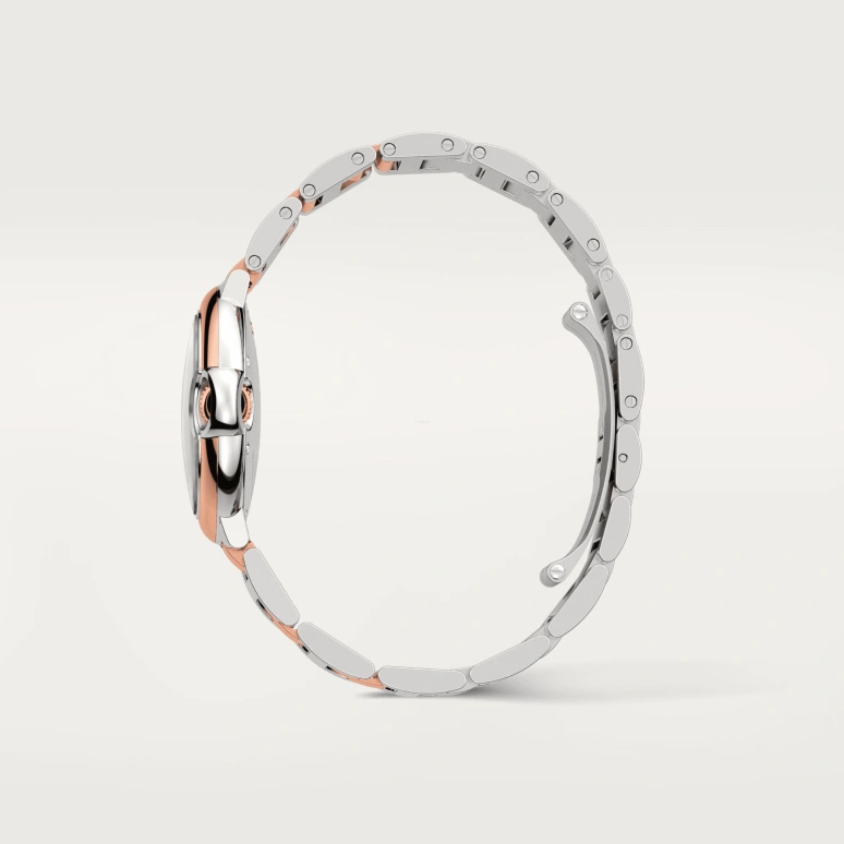 Cartier,Ballon Bleu de Cartier 33mm,33mm,Stainless Steel,Rose Gold,Silver,Automatic,Sapphire,Crystal Glass,Round,W2BB0032
