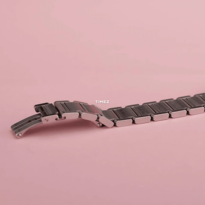 Cartier,Tank 20mm,20mm,Stainless Steel,Pink,Quartz,Sapphire,Square,2384