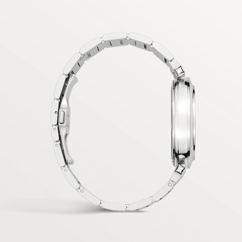 Cartier,Pasha de Cartier 41mm,41mm,Stainless Steel,Silver,Grey,Automatic,48hours,In-house Caliber,WHPA0007