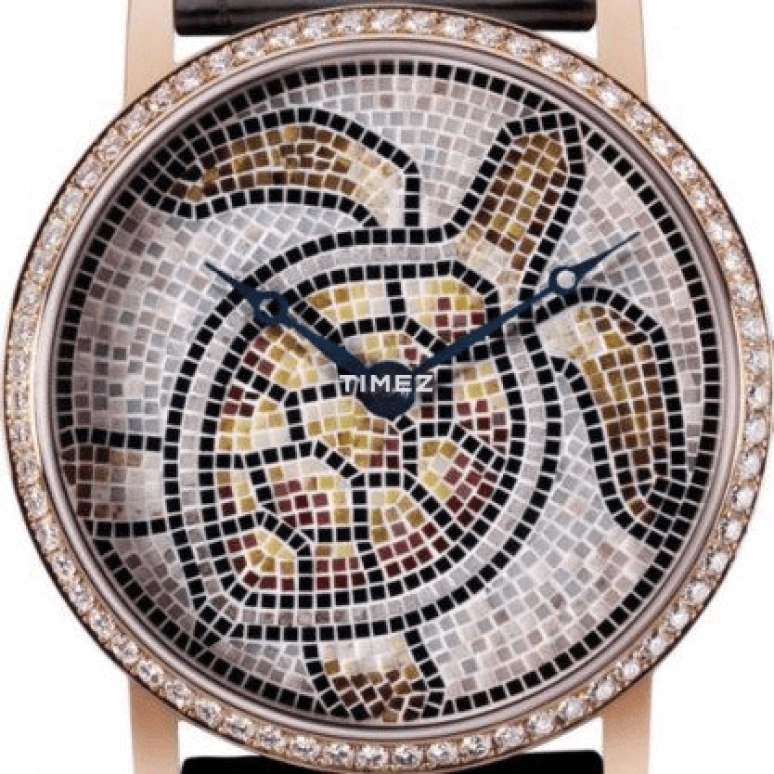 Cartier,Rotonde de Cartier 42mm,42mm,Rose Gold,Rose,Handwound,In-house Caliber,Sapphire,Crystal Glass,HPI00549