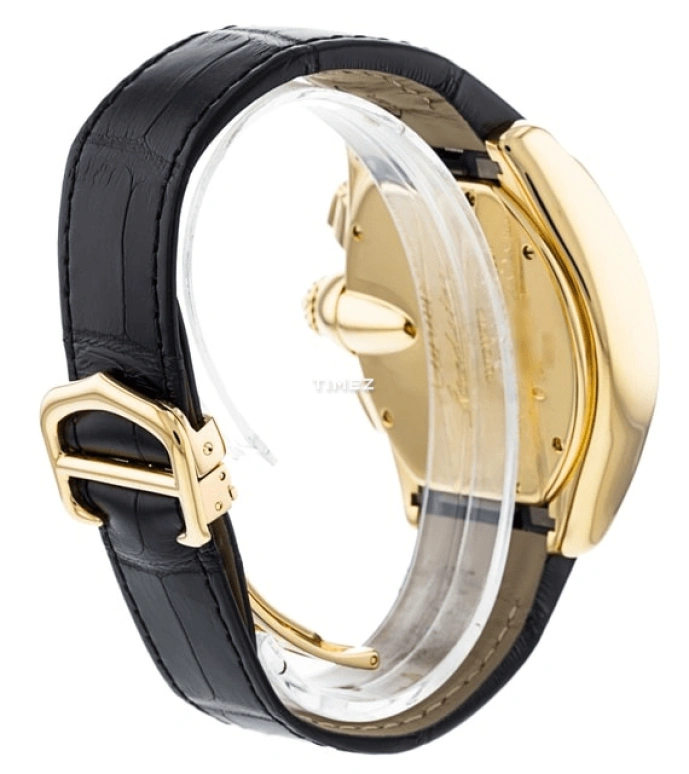 Cartier,Drive de Cartier 47.60x42.80mm,47.60x42.80mm,Yellow Gold,Silver,Automatic,Chronograph,Day,W62021Y3