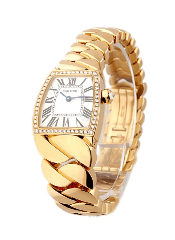 Cartier,La Dona de Cartier 27x29mm,27x29mm,Rose Gold,Silver,Quartz,Sapphire,Crystal Glass,Other,WE60050I