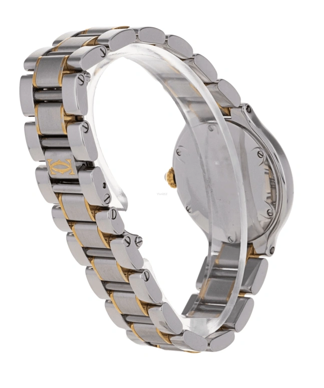Cartier,21 Chronoscaph 28mm,28mm,Stainless Steel,Grey,Quartz,Sapphire,Crystal Glass,Round,W10073R6