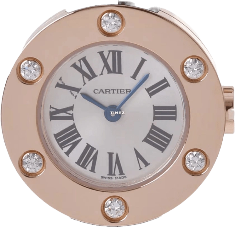Cartier,Captive de Cartier 23.50mm,23.50mm,Rose Gold,Silver White,Quartz,Sapphire,Round,WE800531