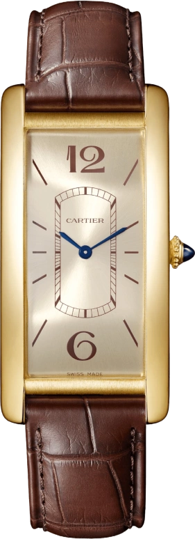 Cartier,Tank 46.30x23mm,46.30x23mm,Yellow Gold,Champagne,Handwound,In-house Caliber,Hardlex,WGTA0026