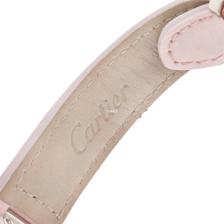 Cartier,Pasha de Cartier 32mm,32mm,White Gold,Silver,Automatic,Day,Sapphire,Crystal Glass,WJ116136