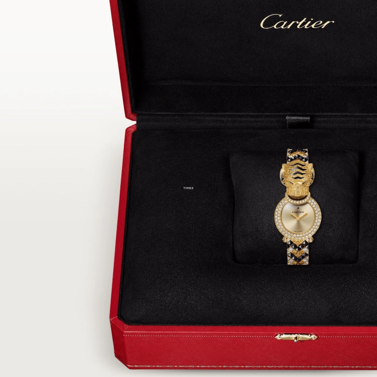 Cartier,High Jewelry Watches 23.60mm,23.60mm,Yellow Gold,Gold,Quartz,Other,HPI01655