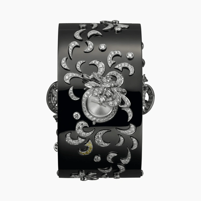 Cartier,High Jewelry Watches ,White Gold,Transparent,Quartz,In-house Caliber,Sapphire,Crystal Glass,HPI00644