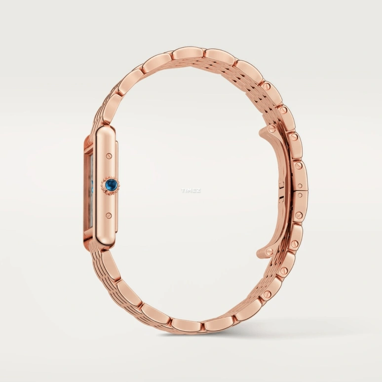 Cartier,Tank 29.50x22mm,29.50x22mm,Rose Gold,Silver,Handwound,38hours,In-house Caliber,WGTA0023