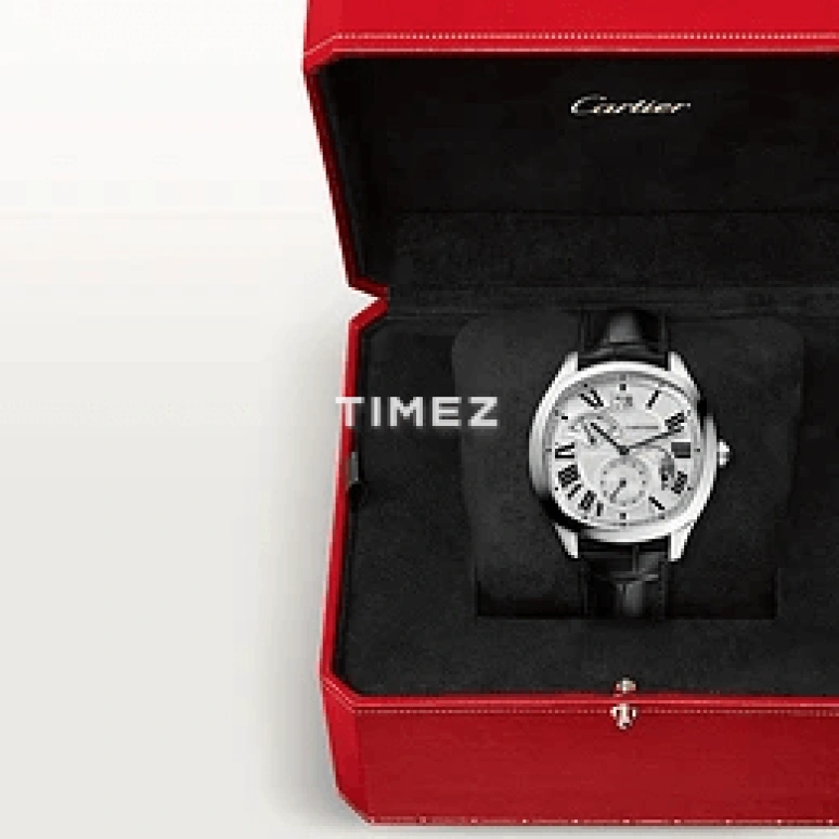 Cartier,Drive de Cartier 47x41mm,47x41mm,Stainless Steel,Silver,Automatic,Dule Time,Big Date,Day / Night Indication,WSNM0016