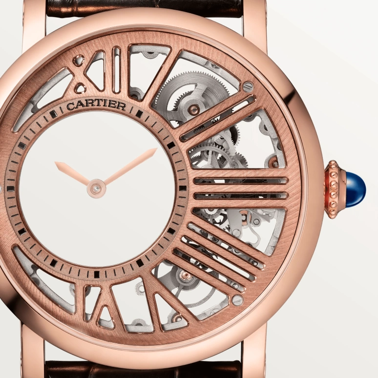 Cartier,Rotonde de Cartier 42mm,42mm,Rose Gold,Handwound,48hours,In-house Caliber,WHRO0060