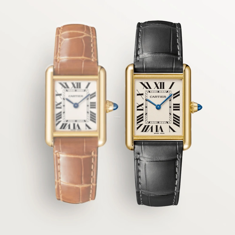 Cartier,Tank 33.70x25.50mm,33.70x25.50mm,Yellow Gold,Silver,Quartz,Hardlex,Square,WGTA0343