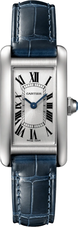 Cartier,Tank 34.80x19mm,34.80x19mm,Stainless Steel,Silver,Quartz,Sapphire,Crystal Glass,Square,WSTA0043