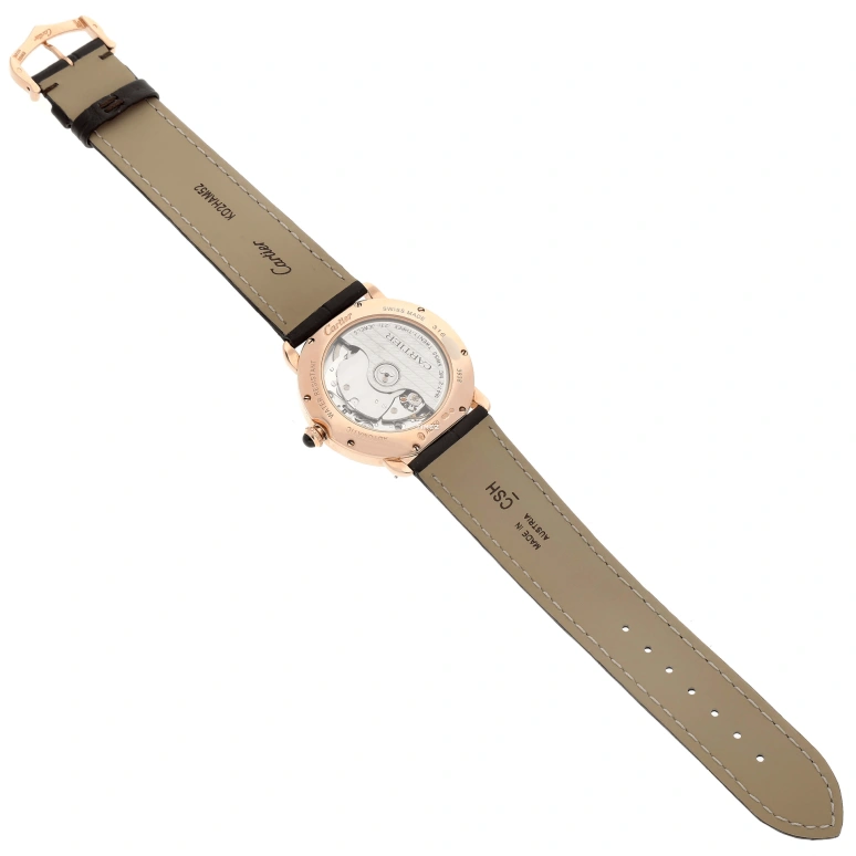 Cartier,Ronde de Cartier 36mm,36mm,Rose Gold,Silver,Automatic,42hours,In-house Caliber,WGRN0006