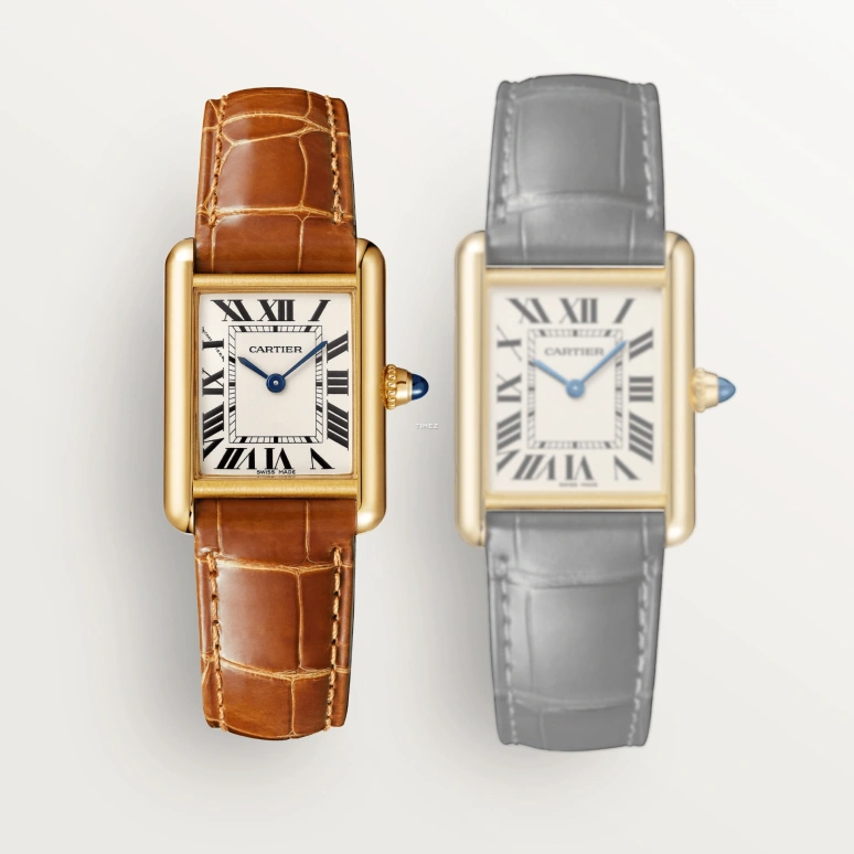 Cartier,Tank 29.50x22mm,29.50x22mm,Yellow Gold,White,Quartz,Sapphire,Crystal Glass,Rectangular,WGTA0342