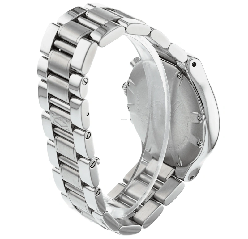 Cartier,21 Chronoscaph 38.50mm,38.50mm,Stainless Steel,Black,Quartz,Chronograph,Day,W10172T2
