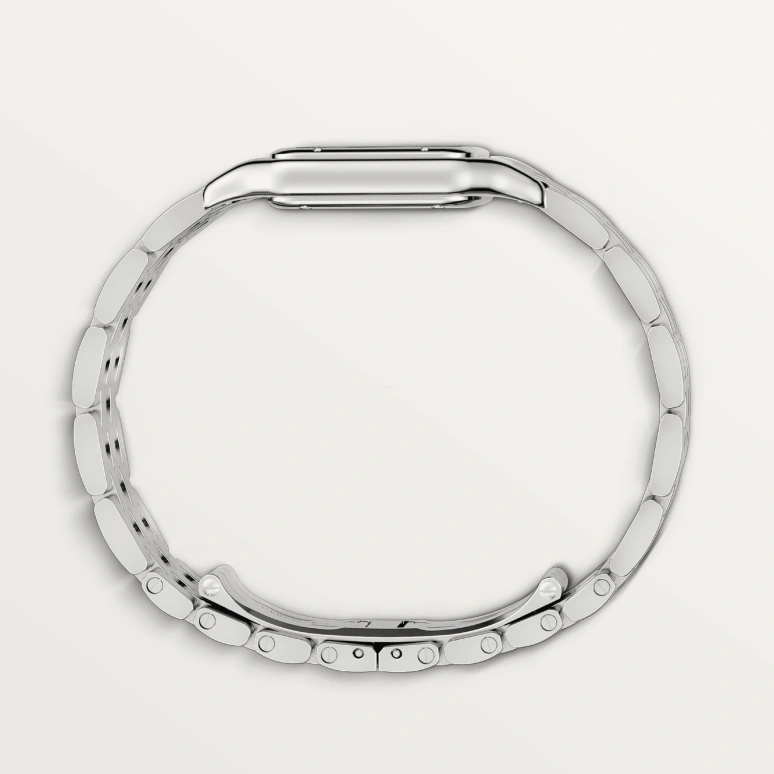 Cartier,Panthère de Cartier 27x37mm,27x37mm,Stainless Steel,White,Quartz,Sapphire,Crystal Glass,Square,WSPN0007