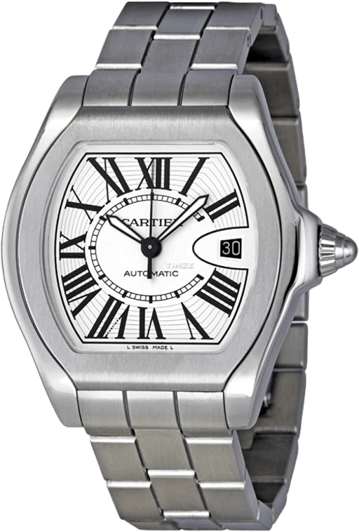 Cartier,Drive de Cartier 46x45.60mm,46x45.60mm,Stainless Steel,Silver,Automatic,Day,42hours,W6206017