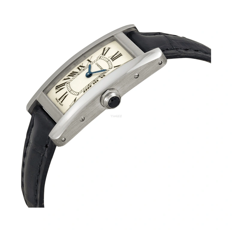 Cartier,Tank 35.80mm,35.80mm,White Gold,Silver,Quartz,In-house Caliber,Hardlex,W2601956