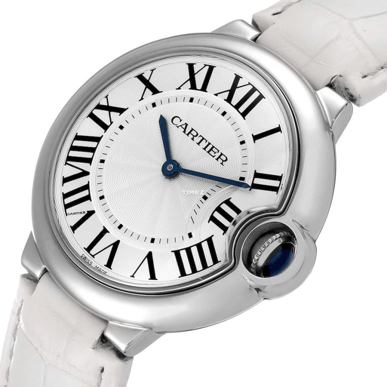 Cartier,Ballon Bleu de Cartier 36.60mm,36.60mm,Stainless Steel,Silver,Automatic,Sapphire,Crystal Glass,Round,W6920087