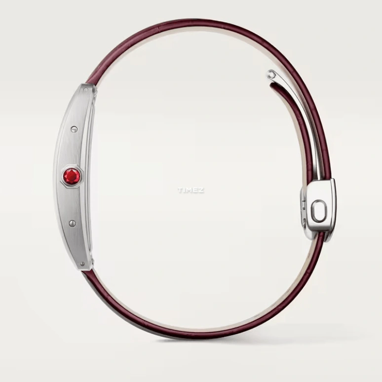 Cartier,Tank 44.40x24.40mm,44.40x24.40mm,Platinum,Silver White,Automatic,Sapphire,Crystal Glass,Square,WGTA0296