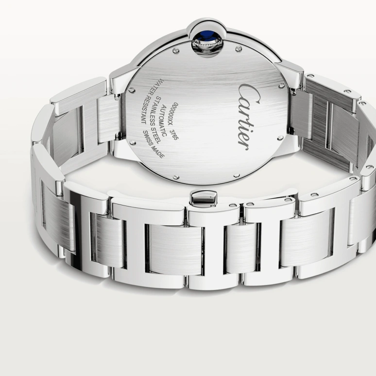 Cartier,Ballon Bleu de Cartier 42mm,42mm,Stainless Steel,Silver,Automatic,Day,42hours,WSBB0049